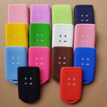 Renault Koleos Kadjar Megane 4 Button Key Fob Silicone Cover