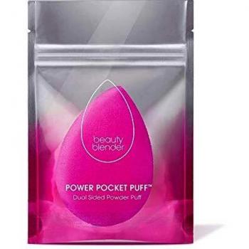 Beautyblender Power Pocket Puff Dual-Sided Powder Puff for Setting and Baking