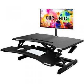 Duronic Height Adjustable Office Workstation DM05D16