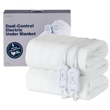 King Size Electric Heated Underblanket with Dual Controls