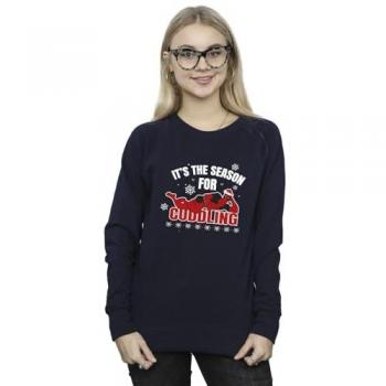 Sweat-shirt Deadpool Câlins en Perspective Bleu