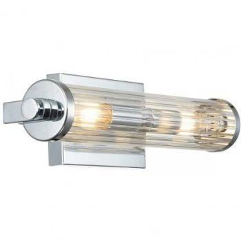 Azores 2‑Flammige Wandlampe – Poliertes Chrom (QN‑AZORES2‑PC)