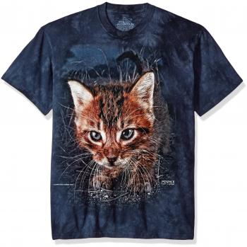 Mountain Unisex Adult Blue Tee “Snuggles Captain”, Mittelgröße