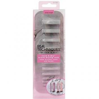 Slate Shine: RealTech Makeup Rack with Marble Finish