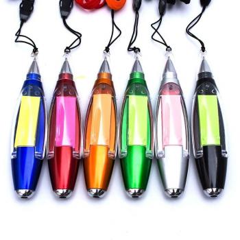 Lanyard Ballpoint Pen with Sticky Notes and Memo Pad