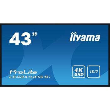 IIYAMA LE4341UHS-B1 43inch 3840x2160 4K UHD IPS Panel LE4341UHS-B1