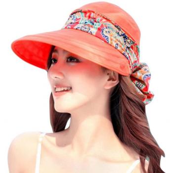 Chapeau de Plage pour Femme avec Protection Solaire