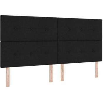 Cabecero Vidaxl 200 cm con Cuero Sintético Oscuro
