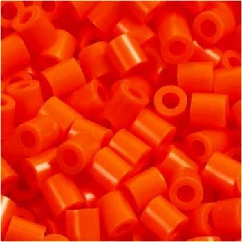 Rörpärlor 1100 st transparent ljusorange 13