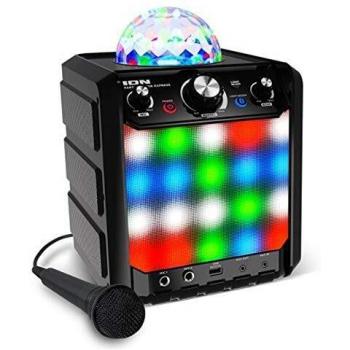 Partie Rôcker Express ION Audio Enceinte Bluetooth 40 W avec Micro, LED RGB et alimentation sur piles