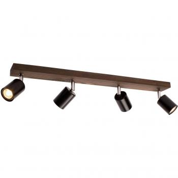 Alara 69×8 cm Pine Walnut Lighting Fixture