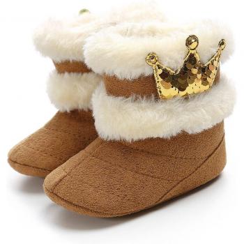 Botas de Nieve para Niños Pequeños con Lentejuelas