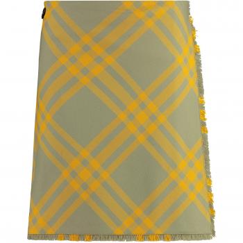 Burberry Short Skirt Multicolor Size 2XS Wool Kilt