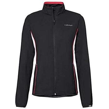 Head Women's Club Logo Black Windbreaker – Small Size