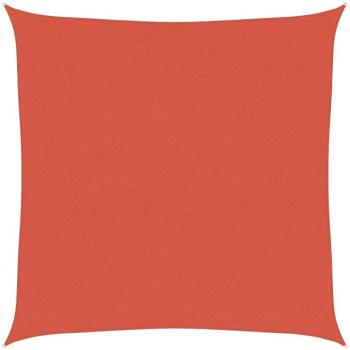 VidaXL UV-Sonnensegel Terrakotta 160g/m² 6x6m HDPE