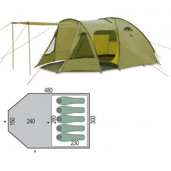 Tenda Campus 5 Pinguin