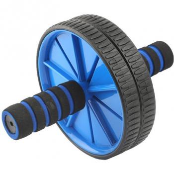 Dual-Wheel Abdominal Roller with Jump Rope, Push-Up Bars, Resistance Bands, and Knee Pads