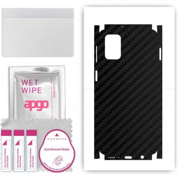 Obsidienne Wrap : Sticker Anti-Rayure Vinyl M31s – Motif Carbone