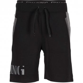 Spalding Herren Sport Shorts, schwarz, S