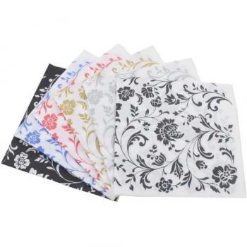 Élégance botanique – Serviettes en papier 20