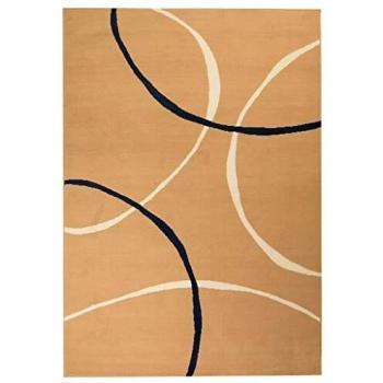 Tapis Décoratif Circulaires VidaXL 140 x 200 cm