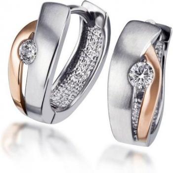 Goldmaid Silber 925 Paar Creolen – Ohrringe Damen