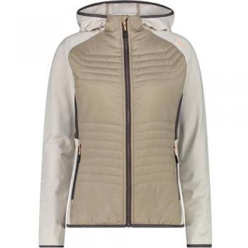 CMP Damen Hybridjacke Fix Hood in Vanille