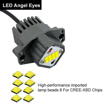 Iluminación Ojo de Ángel LED 160W Blanca para BMW E90/E91 LCI