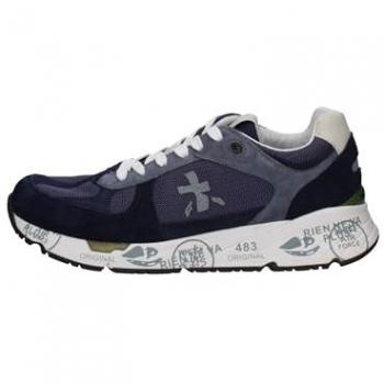 Premiata Black Low‑Top Sneakers – Men's Edition