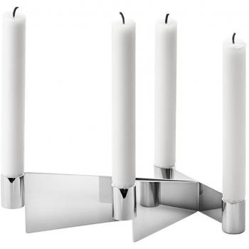Stainless Candle Holder by Georg Jensen – Urkiola Collection