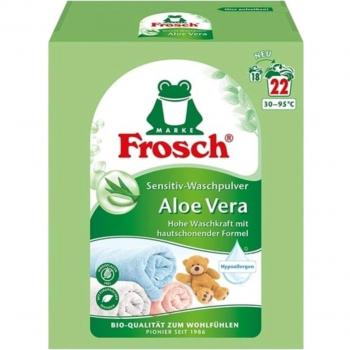 Frosch Detergente en Polvo Aloe Vera para Ropa Sensitive, 1,45 kg