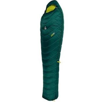 Sacchetto di pelo Camp ed 400 più Green Blue/Lime, verde