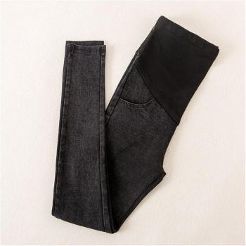 Pantalon de grossesse en denim extensible