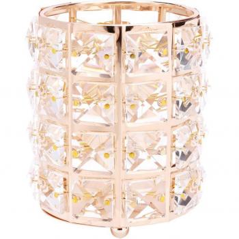 Étagère Mini-Makeup en Métal et Cristal