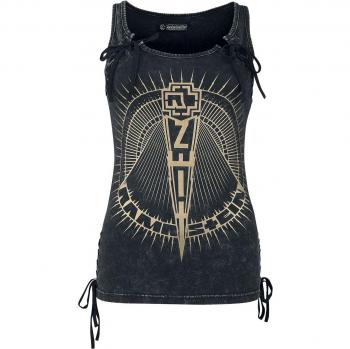 Gris Foncé Top Rammstein – Femmes – S‑5XL