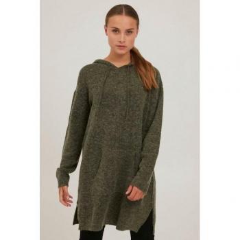 Pulz Jeans PZAstrid Strickkleid – Langer Kapuzenpullover 50206149
