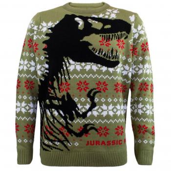 Pull Décoratif Squelettique Dino, Unisexe – Jurassic Park Christmas