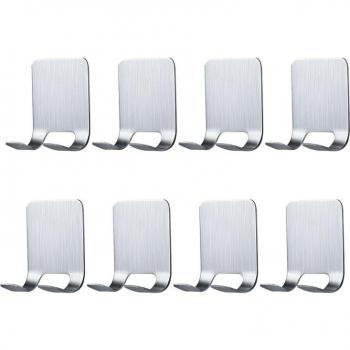 8 Pcs Adhesive Razor Holder for Bathroom