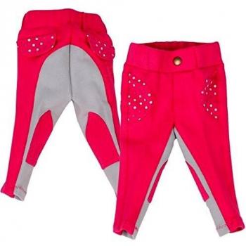 Mickey-Jodhpur-Reithose für Kinder – QHP Baby, Fuchs, 68