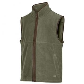 Hoggs Fife Technical Fleece Gilet – 2 Zip Pockets, Fast‑Dry, Lovat Edition