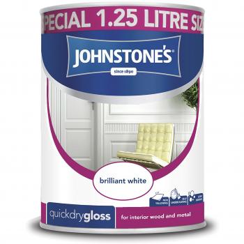 Brilliant White Quick-Dry Gloss by Johnstone – 307549, 1.25 oz