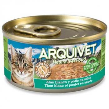 Arquivet Lata Atún Blanco Y Pollo En Salsa 80Gr