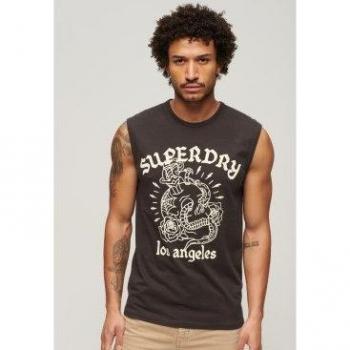 Superdry Male Tattoo Bison T-Shirt