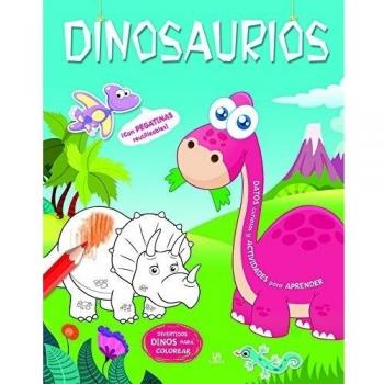 DINOSAURIOS. GRAN COLOREABLE
