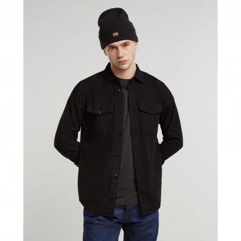 Camisa Marine de Algodón Negro (M) – G‑Star Outlet 2024