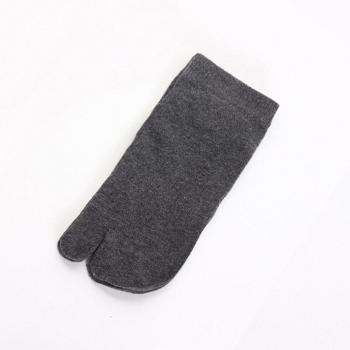 Chaussures Tabi d'été pour hommes en coton respirant – fente à bout – noir, blanc, gris
