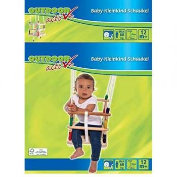 Altalena per bambini in legno
