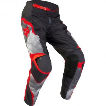 Fox 180 Atlas Pantalones de Motocross Talla 36 Gris/Rojo