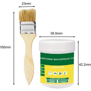 Pâte de réparation étanche avec brosse