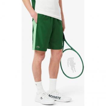 Short Lacoste Vert avec Marque